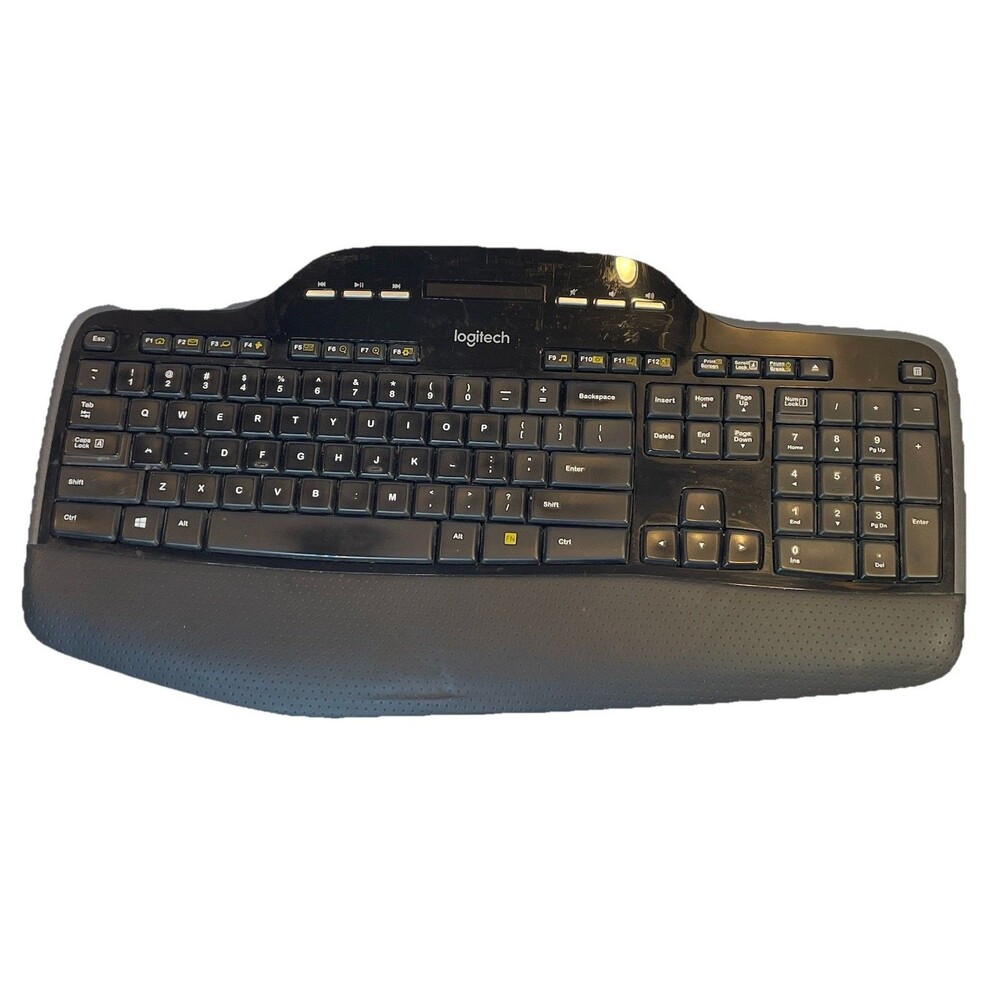Logitech Performance MK710 Wireless Keyboard & Dongle Computer Comfort No Mouse